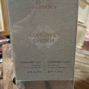 SkinMedica LUMIVIVE System - Gray and Silver Packaging